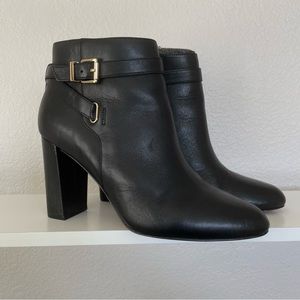 Banana Republic Buckle High-Heel Ankle Boots